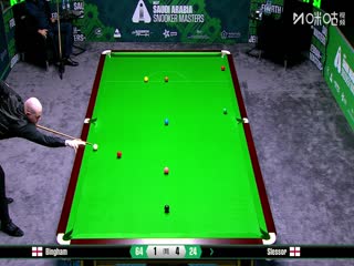 2025斯诺克沙特大师赛16进8 埃利奥特·斯莱塞6-5斯图尔特·宾汉姆 20250813海报