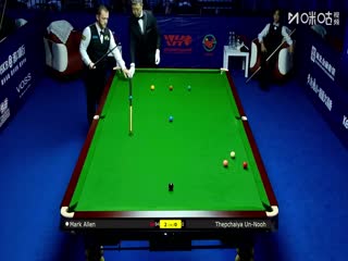 2025斯诺克武汉公开赛16进8 塔猜亚·乌努1-5马克·艾伦 20250827海报