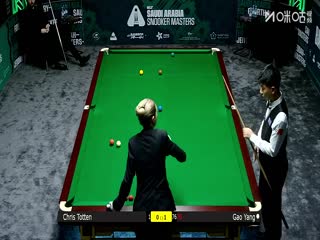 2025斯诺克沙特大师赛第二轮（112进80） 克里斯·托顿0-4高阳 20250809海报