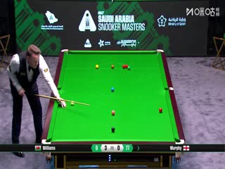 2025斯诺克沙特大师赛16进8 肖恩·墨菲1-6马克·威廉姆斯 20250813海报