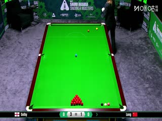 2025斯诺克沙特大师赛32进16 马克·塞尔比5-3龙泽煌 20250812海报