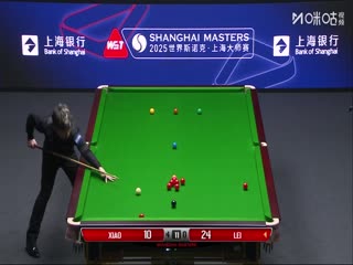 2025斯诺克上海大师赛第一轮 肖国栋6-3雷佩凡（朱蒙） 20250729海报