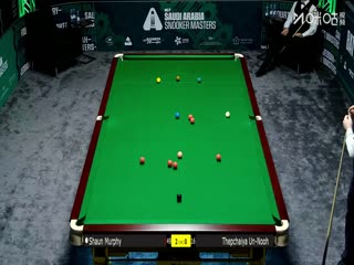 2025斯诺克沙特大师赛32进16 肖恩·墨菲5-1塔猜亚·乌努 20250812海报