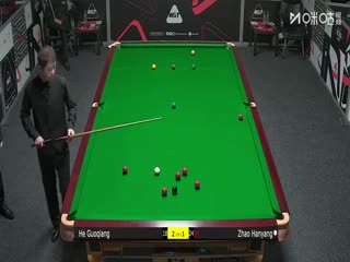 斯诺克西安大奖赛资格赛（128进64轮次） 贺国强5-1赵翰洋 20250902海报