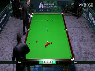 2025斯诺克沙特大师赛第二轮（112进80） 哈里斯·塔希尔0-4菲拉克·阿贾博 20250809海报