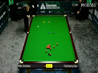 2025斯诺克沙特大师赛第三轮（80进48） 本·沃拉斯顿4-1恰查蓬·纳萨 20250811海报