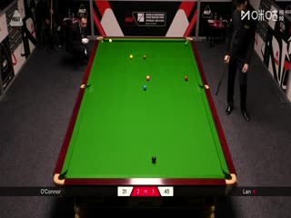 斯诺克西安大奖赛资格赛（128进64轮次） 乔·奥康纳5-2蓝裕豪 20250901海报