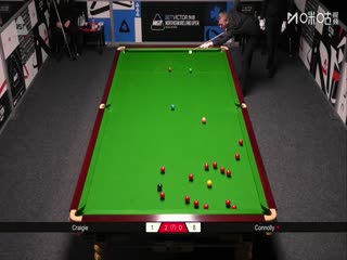 2025斯诺克北爱尔兰公开赛资格赛第一轮 山姆·克雷吉4-1乔·康诺利 20250905海报