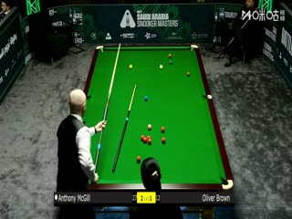 2025斯诺克沙特大师赛第二轮（112进80） 安东尼·麦克吉尔4-1奥利弗·布朗 20250809海报