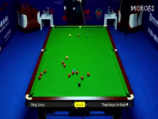 2025斯诺克武汉公开赛64进32 庞俊旭1-5塔猜亚·乌努 20250825海报