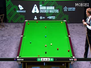 2025斯诺克沙特大师赛四分之一决赛 阿里·卡特4-6尼尔·罗伯逊 20250814海报