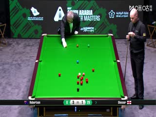 2025斯诺克沙特大师赛半决赛 尼尔·罗伯逊6-3埃利奥特·斯莱瑟（秦正） 20250815海报