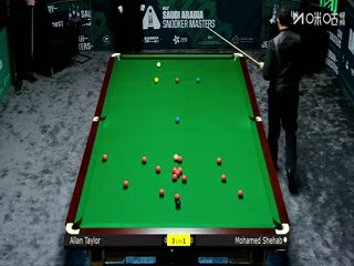 2025斯诺克沙特大师赛第二轮（112进80） 阿兰·泰勒4-3穆罕默德·谢哈布 20250809海报