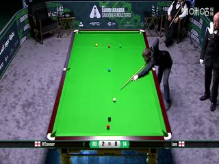 2025斯诺克沙特大师赛第四轮（48进32） 林杉峰0-5乔·奥康纳 20250812海报