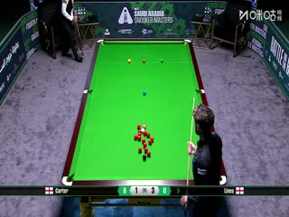 2025斯诺克沙特大师赛16进8 奥利弗·莱恩斯3-6阿里·卡特 20250813海报