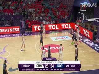 男篮亚洲杯四分之一决赛 中国VS韩国 20250814海报