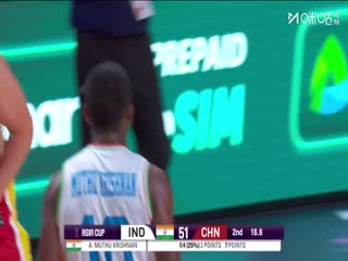 男篮亚洲杯 印度VS中国 20250807海报