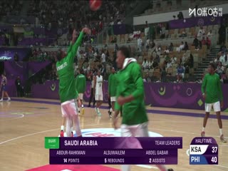 男篮亚洲杯四分之一决赛资格赛 沙特阿拉伯VS菲律宾 20250812海报