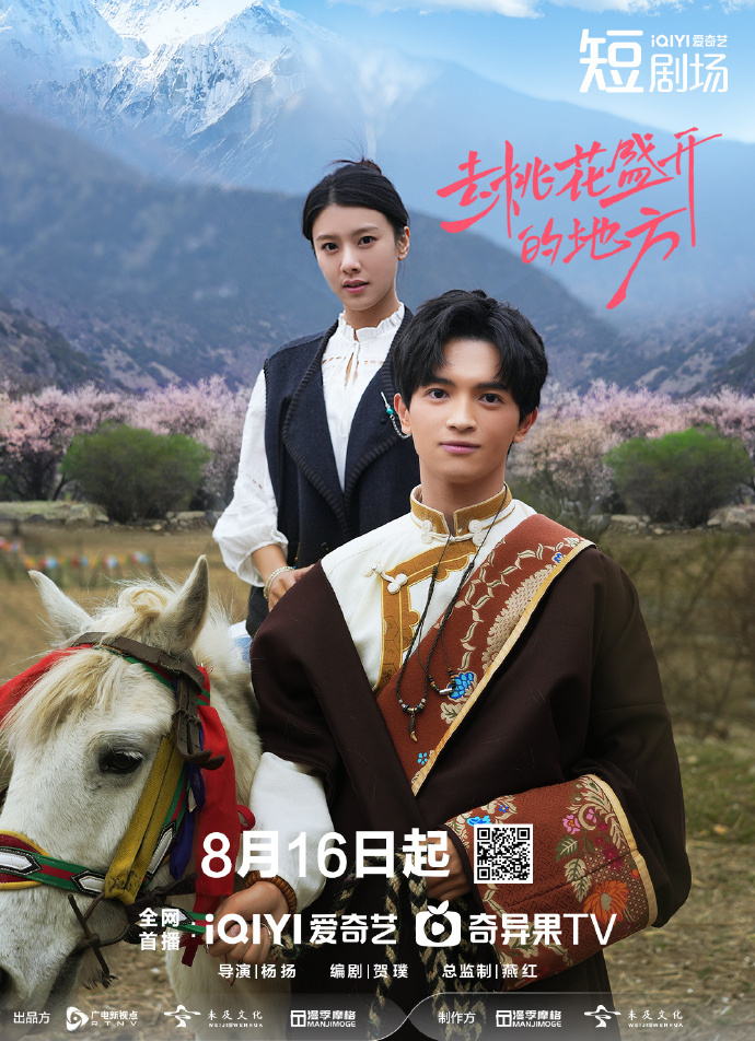 去桃花盛开的地方海报