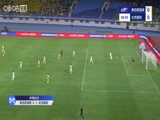中超联赛 青岛西海岸VS北京国安 20250816海报