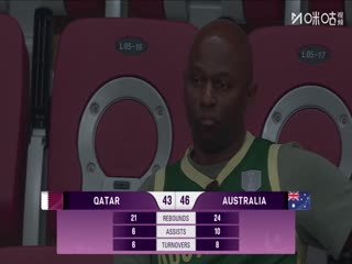 男篮亚洲杯 卡塔尔VS澳大利亚 20250810海报