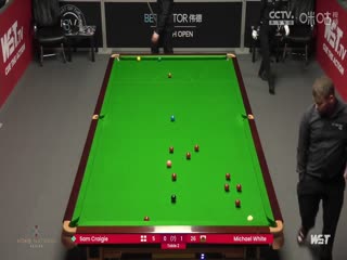 斯诺克 山姆·克雷吉0-4迈克尔·怀特 20230906（李照）海报