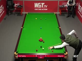 斯诺克 曹宇鹏5-0江俊 20230902海报