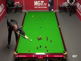 斯诺克 乔丹·布朗5-1希曼舒·迪尼希·贾恩 20230905海报