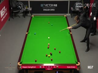 斯诺克 诺鹏·桑坎姆2-4迪伦·埃默里 20230908海报