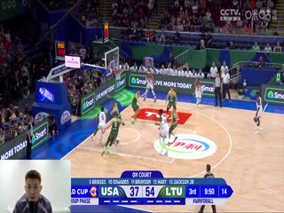 男篮世界杯 美国VS立陶宛 20230903（野球帝-马师傅）海报