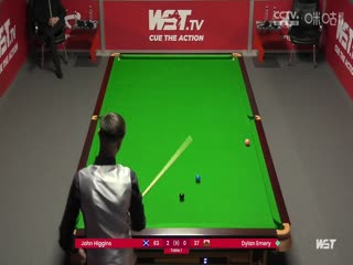 斯诺克 约翰·希金斯5-1迪伦·埃默里 20230905（李照）海报