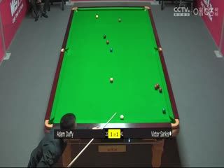 斯诺克 维克多·萨基斯1-3亚当·达菲 20230907海报