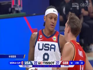 男篮世界杯 美国VS德国 20230908（霍楠、杨鸣）海报