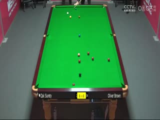 斯诺克 扎克·苏尔蒂1-4奥利弗·布朗 20230908海报