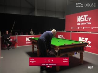 斯诺克 约翰·希金斯5-1迪伦·埃默里 20230905海报