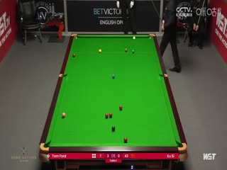 斯诺克 汤姆·福德4-3徐思 20230908（李照）海报