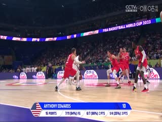 男篮世界杯 美国VS德国  20230908（陈广锐、苏坤雄）海报