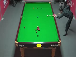 斯诺克 贺国强4-2李俊威 20230906海报