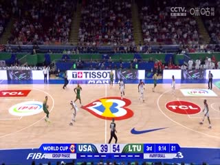 男篮世界杯 美国VS立陶宛 20230903（王冠证、陈正昊）海报