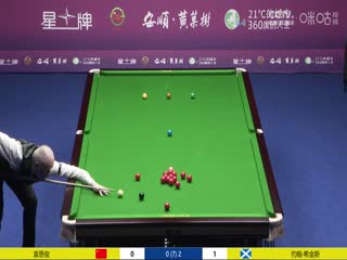 斯诺克 约翰·希金斯4-0袁思俊 20230805海报
