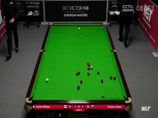 斯诺克 凯伦·威尔逊5-0杜恩·琼斯 20230824海报