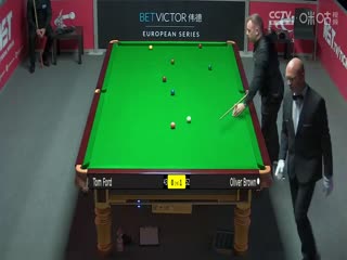 斯诺克 汤姆·福德5-2奥利弗·布朗 20230822海报
