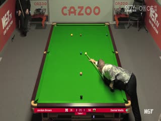 斯诺克 乔丹·布朗3-4丹尼尔·威尔斯 20230818海报