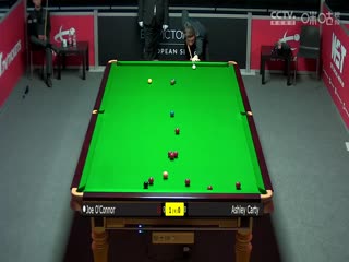 斯诺克 阿什利·卡蒂5-4乔·奥康纳 20230822海报