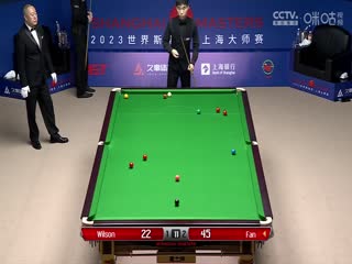 斯诺克 加里·威尔逊2-6范争一 20230911海报