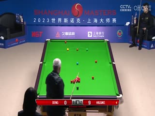 斯诺克 约翰·希金斯6-0邓壕辉 20230911海报
