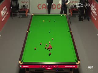 斯诺克 乔·佩里2-4林杉峰 20230818海报