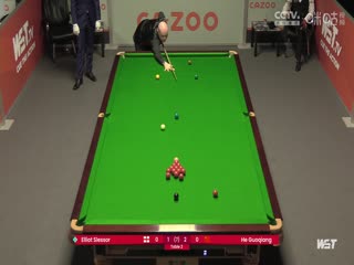 斯诺克 艾利奥特·斯莱瑟2-4贺国强 20230817海报