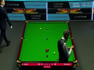 斯诺克 塞尔比4-6霍金斯 20230826海报