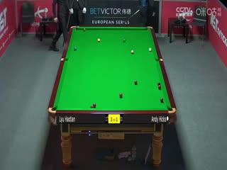 斯诺克 安迪·希克斯4-5吕昊天 20230824海报